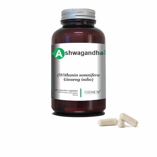 ASHWAGANDA X 60 CAP 1000 MG LABORATORIO CLEMEN