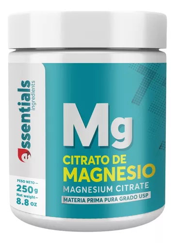 CITRATO DE MAGNESIO EN POLVO 250 GRAMOS ESSENTIALS