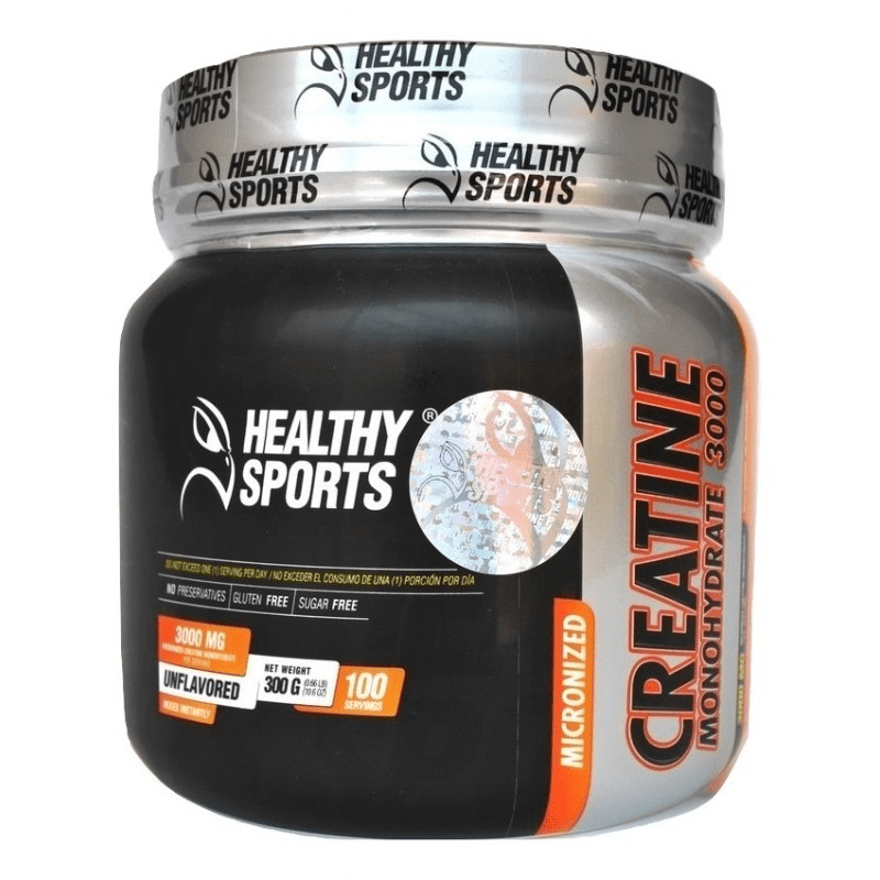 CREATINA MONOHIDRATO 300 GRAMOS HEALTHY SPORTS