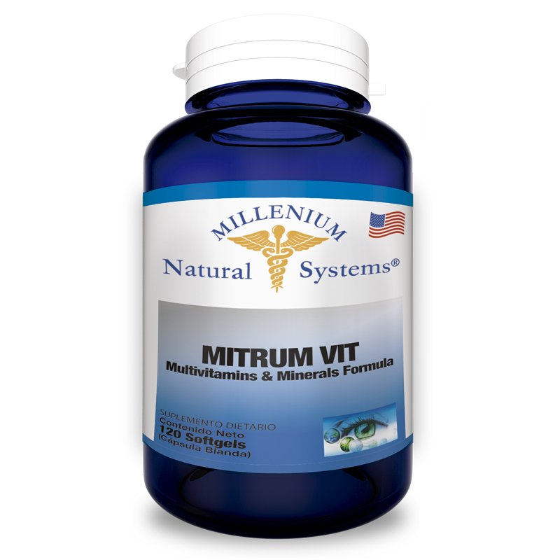 MULTIVITAMINICO MITRUM VIT X 120 SOFGEL NATURAL SYSTEM