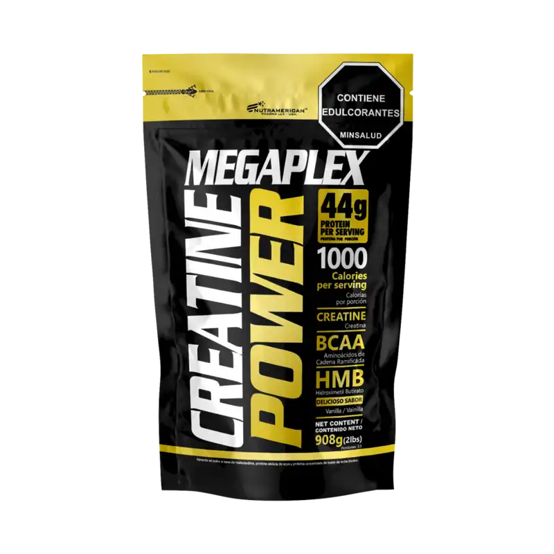 PROTEINA HIPERCALORICA MEGAPLEX 2 LIBRAS VAINILLA NUTRAMERICAN