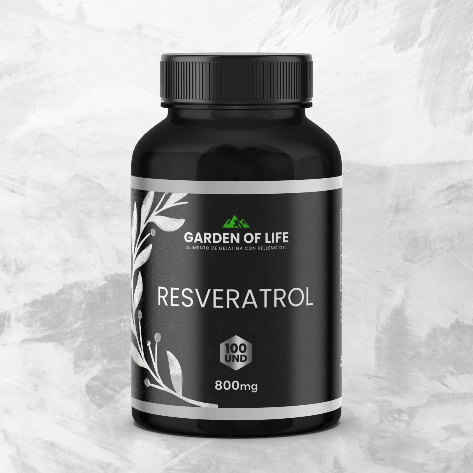 RESVETROL 800 MG X 100 SOFGEL GARDEN OF LIFE